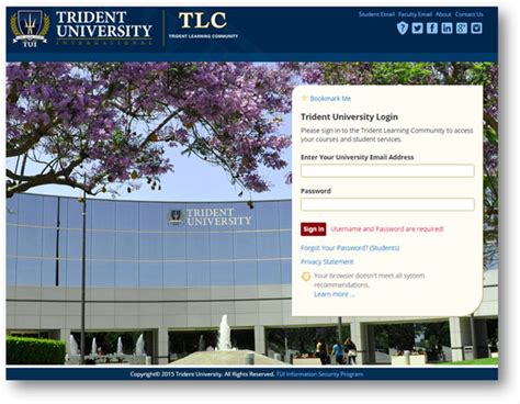 trident university student portal|Trident University Portal.